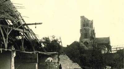 De laatste maanden van de oorlog, Wamel onder zwaar Duits vuur