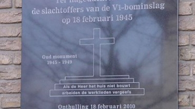 1945: Ravage door V1 inslag in Nijmegen